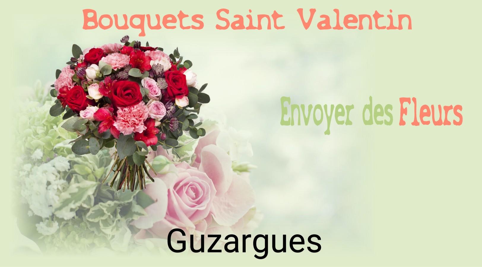 Roses de Saint-Valentin livrées à Guzargues